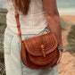 VINTAGE LEATHER Handbag, Tooled Purse, Handmade Bag, Vintage handbag