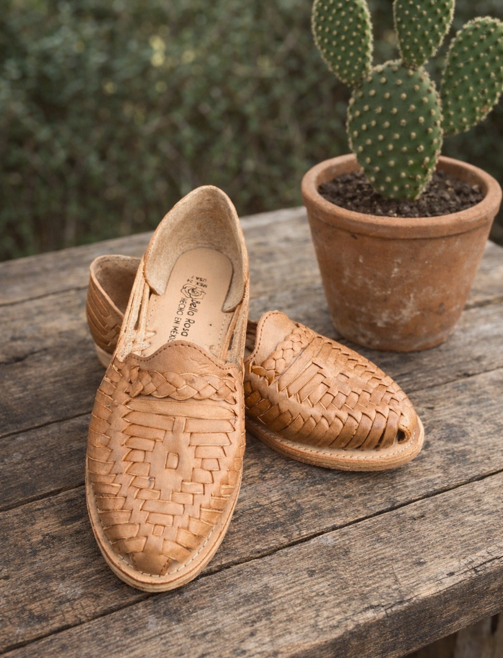 will leather goods huaraches