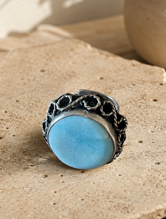 Larimar Ring Design 2