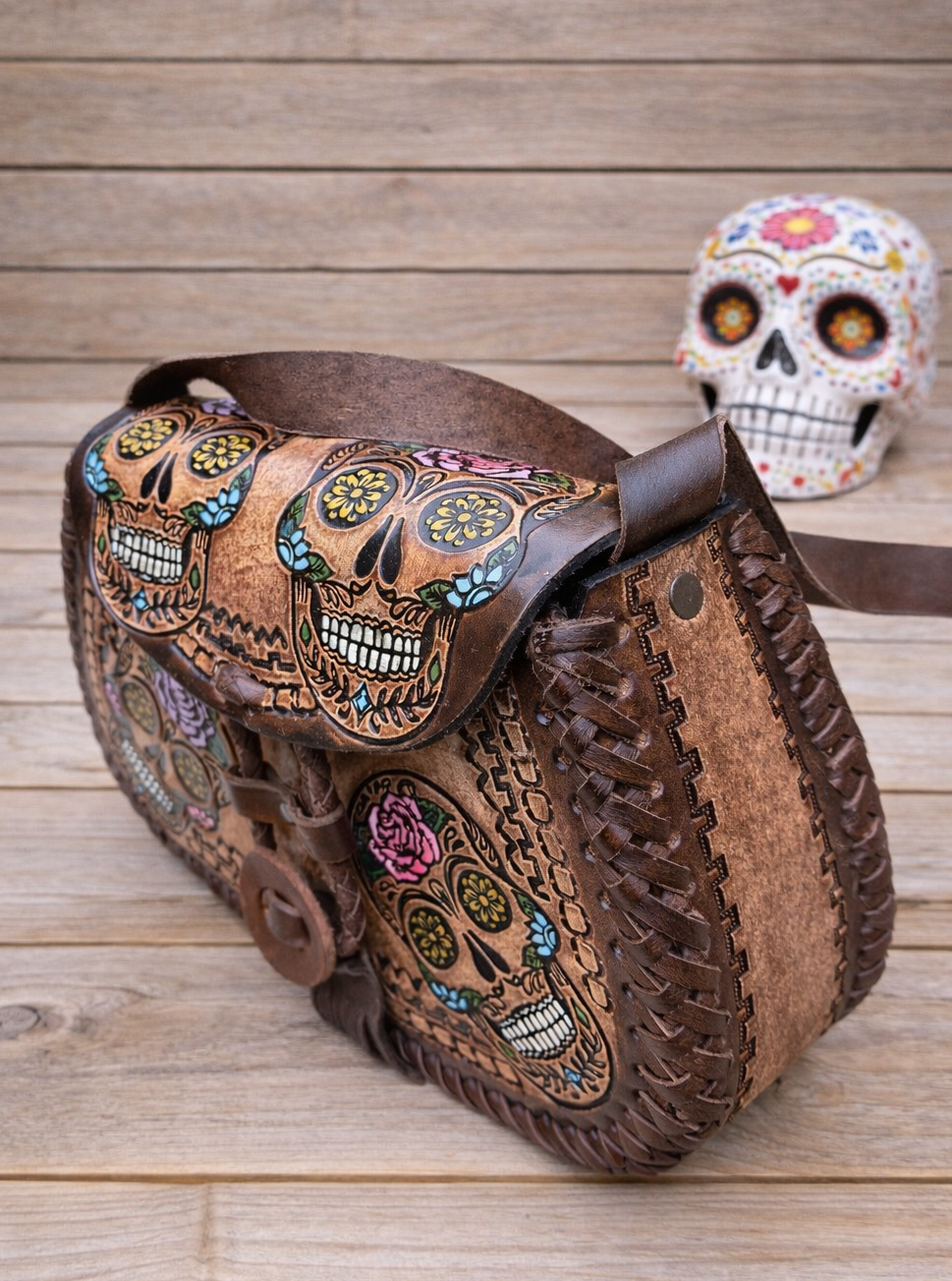 Frida Skull Bag