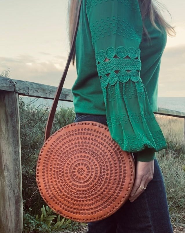 Bohemian circle bag hot sale