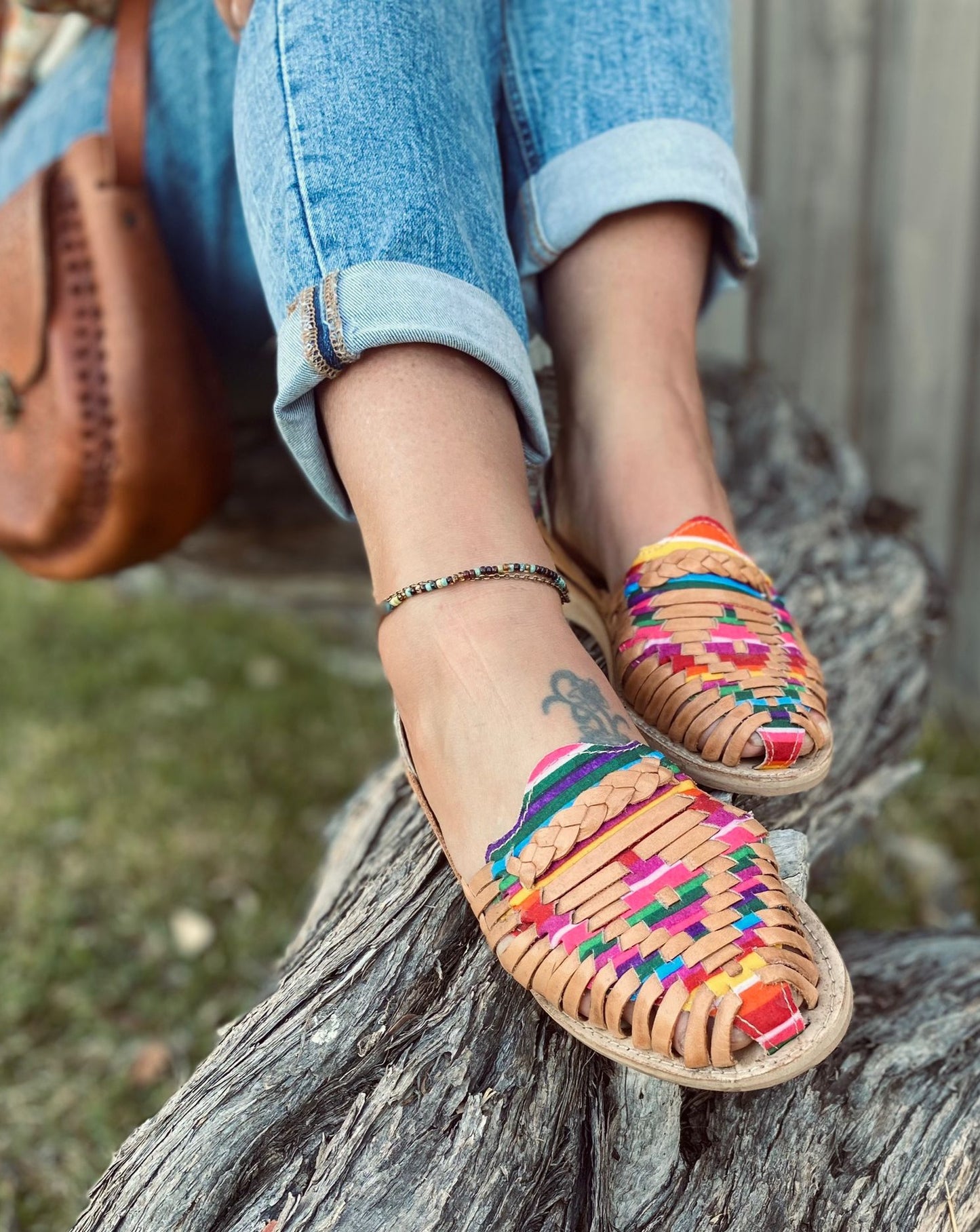 MEXICAN HUARACHES, Leather Shoe, Colour Sandle, Mexican Shoes, Leather
