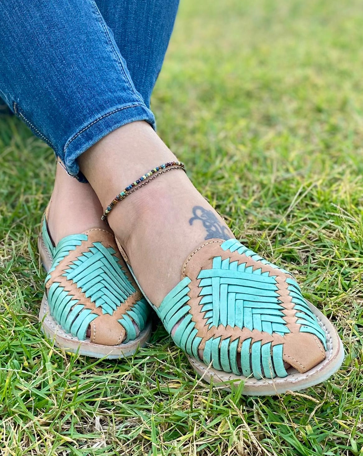 MEXICAN HUARACHES, Leather Shoe, Colour Sandle, Mexican Shoes, Leather
