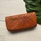 Leather Handmade purse, leather tooled purse, mexican purse