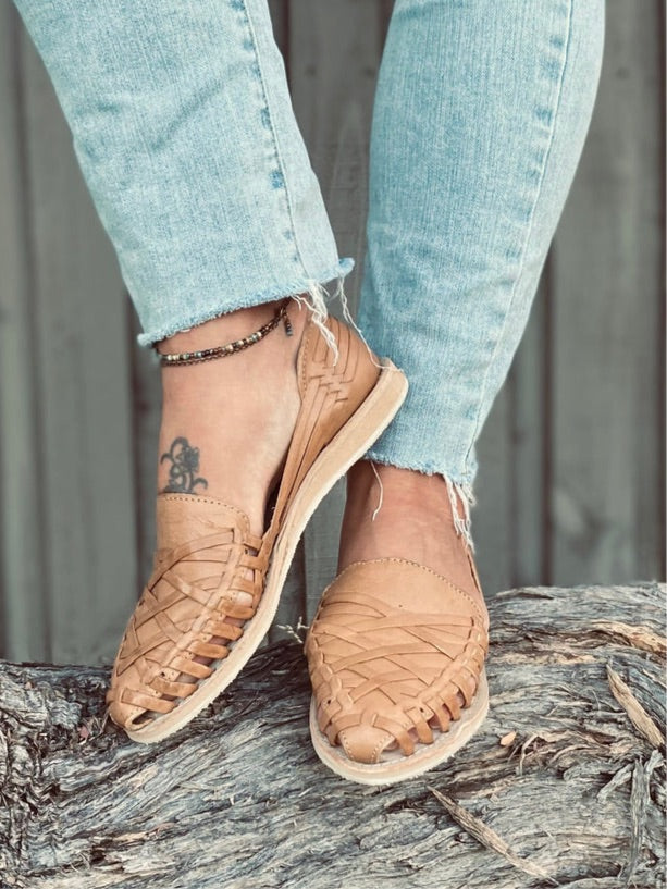 MEXICAN HUARACHES, Leather Shoe, Colour Sandle, Mexican Shoes, Leather
