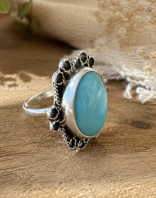 Larimar Ring Design 3