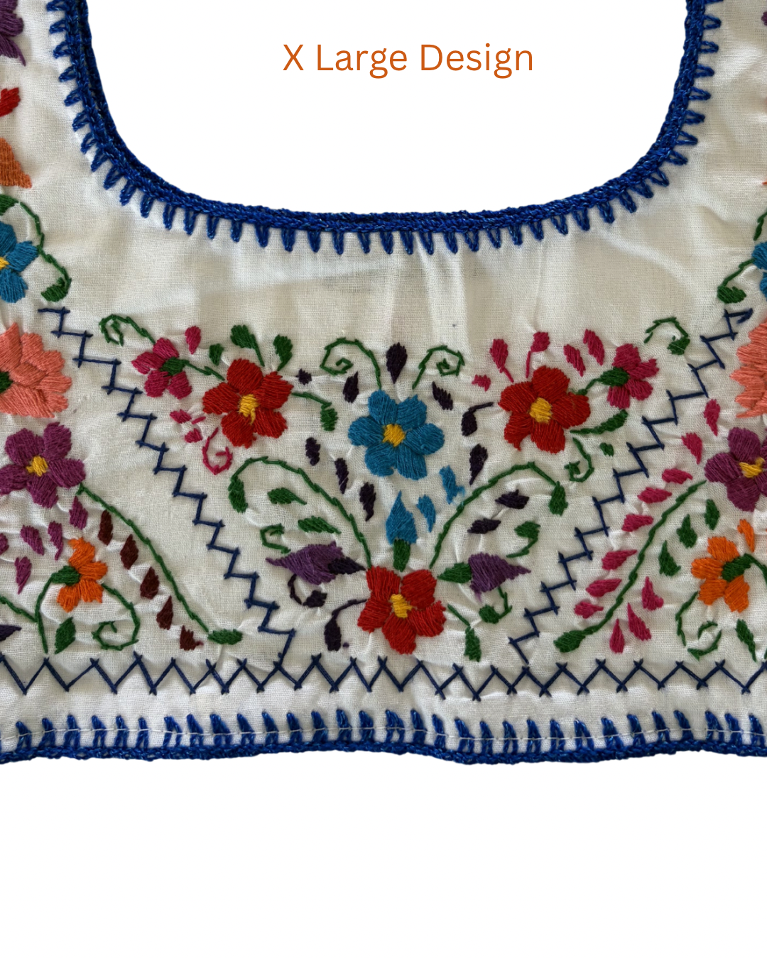 White Embroidered Blouses