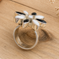 Silver Flower Ring