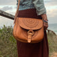 GENUINE LEATHER BAG, Big Hand Tooled Bag, Handmade Bag, Mexican Bag