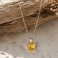 Yellow Heart Necklace
