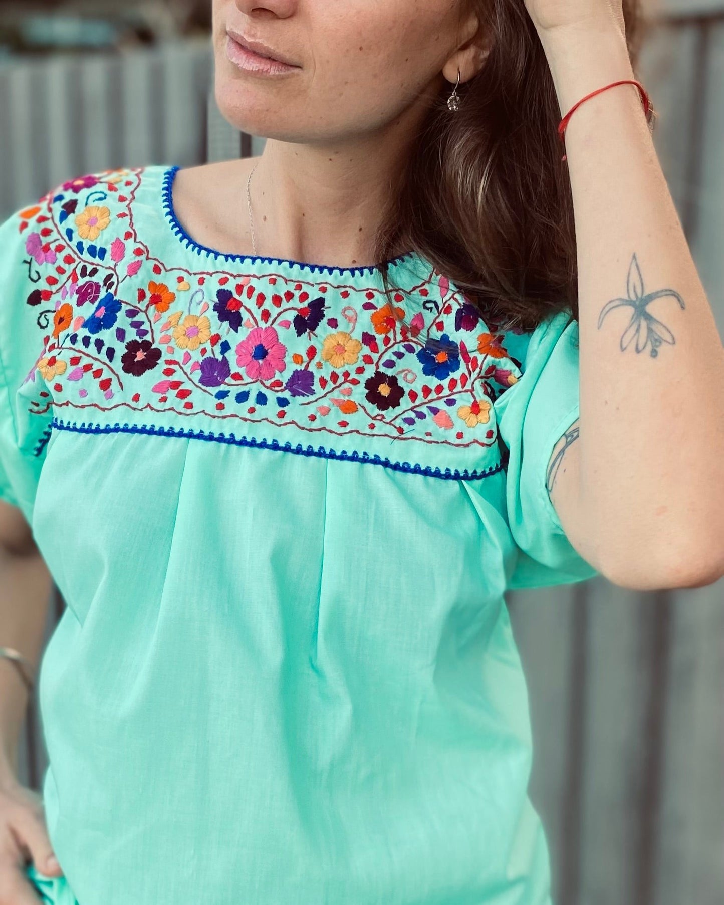 MEXICAN BLOUSES, embroidered blouse, colour, Mexican handcraft, Mexico