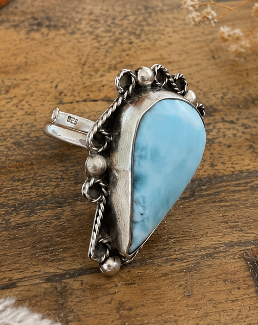 Larimar Ring Design 1