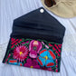 EMBROIDERED CLUTCH, Sunflower Bags, Mexican bags, Colour Bags