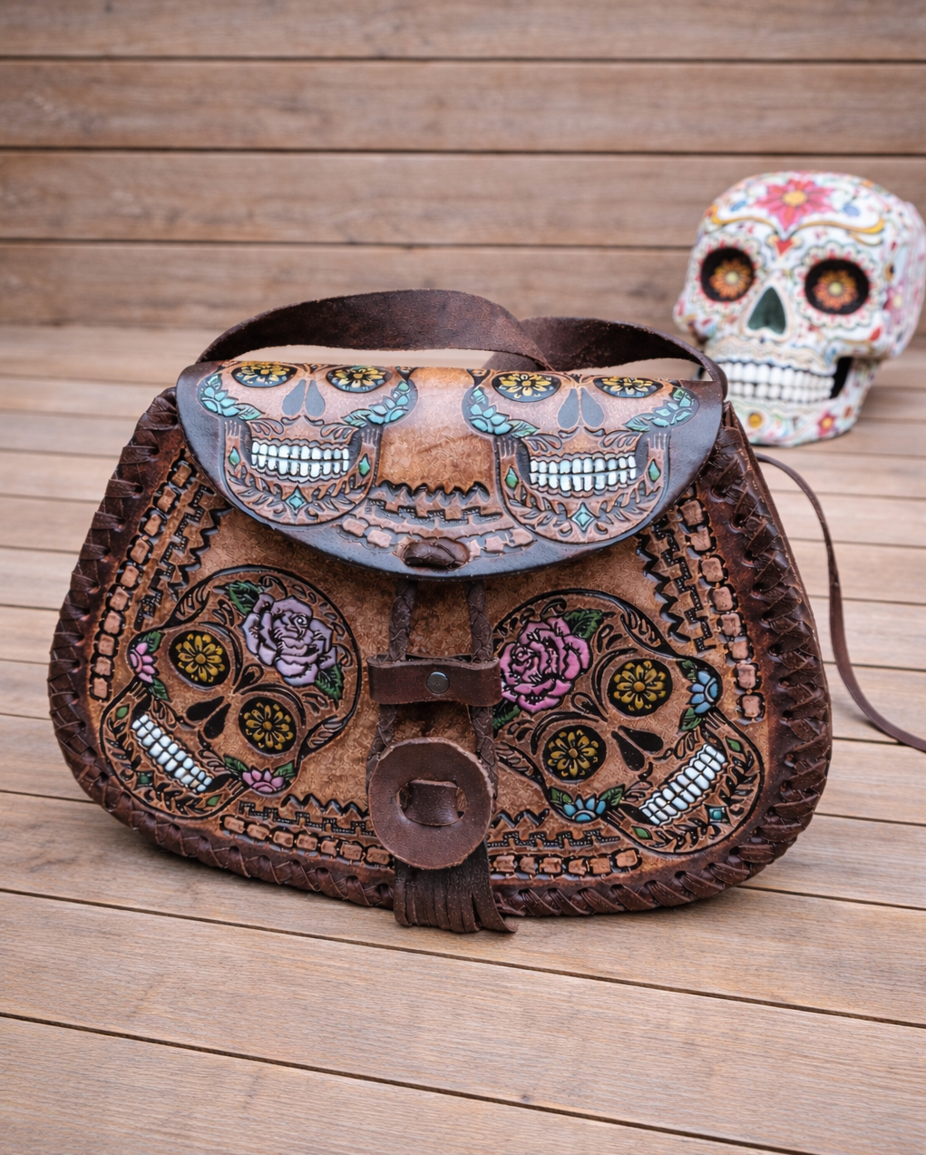 Frida Skull Bag