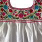White Embroidered Blouses