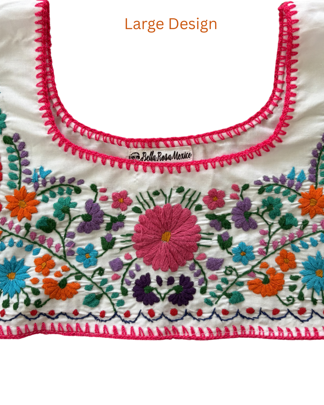 White Embroidered Blouses