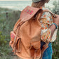 HANDMADE LEATHER BACKPACK | Hand Tooled Backpack | Women's Backpack