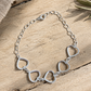 5 Heart Bracelet