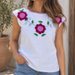 Purple Flower Blouse