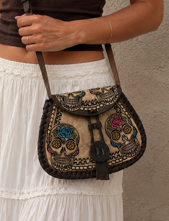 Frida Skull Bag