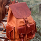 HANDMADE Backpack | Big Backpack | Hand tooled Bag | Leather Backpack