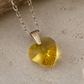 Yellow Heart Necklace