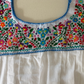 White Embroidered Blouses