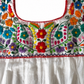 White Embroidered Blouses