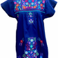 MEXICAN Dresses, Hand Embroidered, Cotton Summer Dress, Handmade Dress
