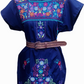 MEXICAN Dresses, Hand Embroidered, Cotton Summer Dress, Handmade Dress