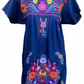 MEXICAN Dresses, Hand Embroidered, Cotton Summer Dress, Handmade Dress