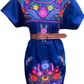 MEXICAN Dresses, Hand Embroidered, Cotton Summer Dress, Handmade Dress