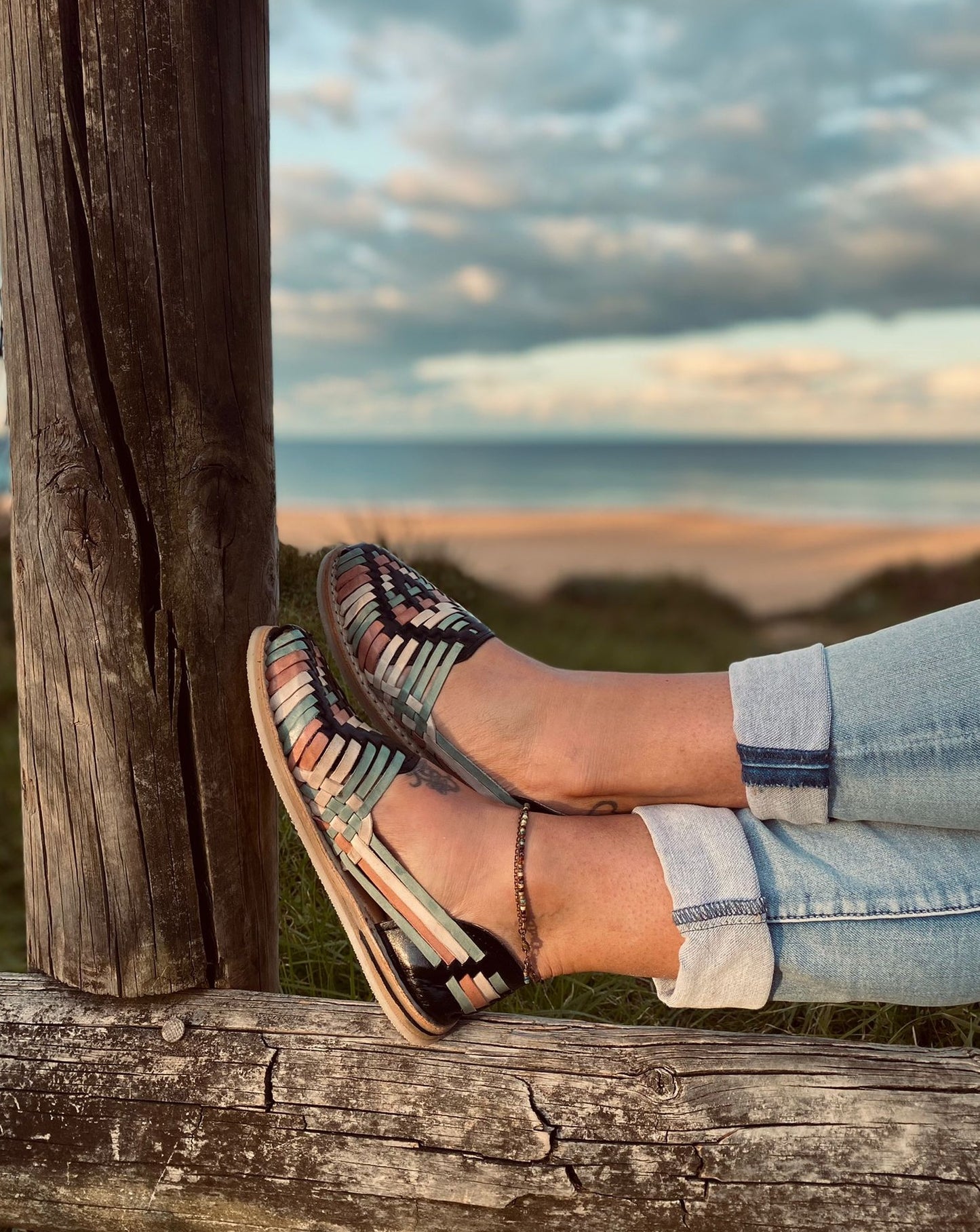 MEXICAN HUARACHES, Leather Shoe, Colour Sandle, Mexican Shoes, Leather