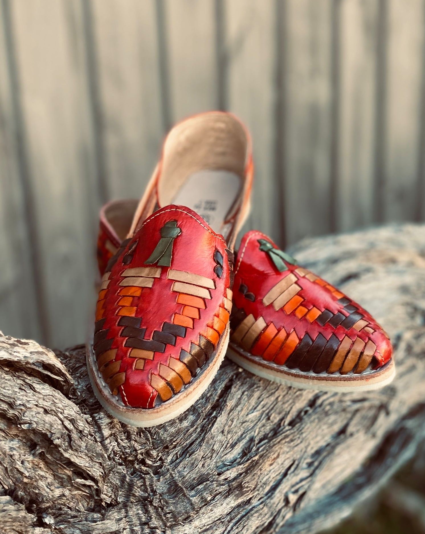 MEXICAN HUARACHES Leather Shoe Colour Sandle Mexican Shoes