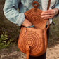 HANDMADE LEATHER BAG | Vintage Handmade Mexican Bag | Hand tooled Bag