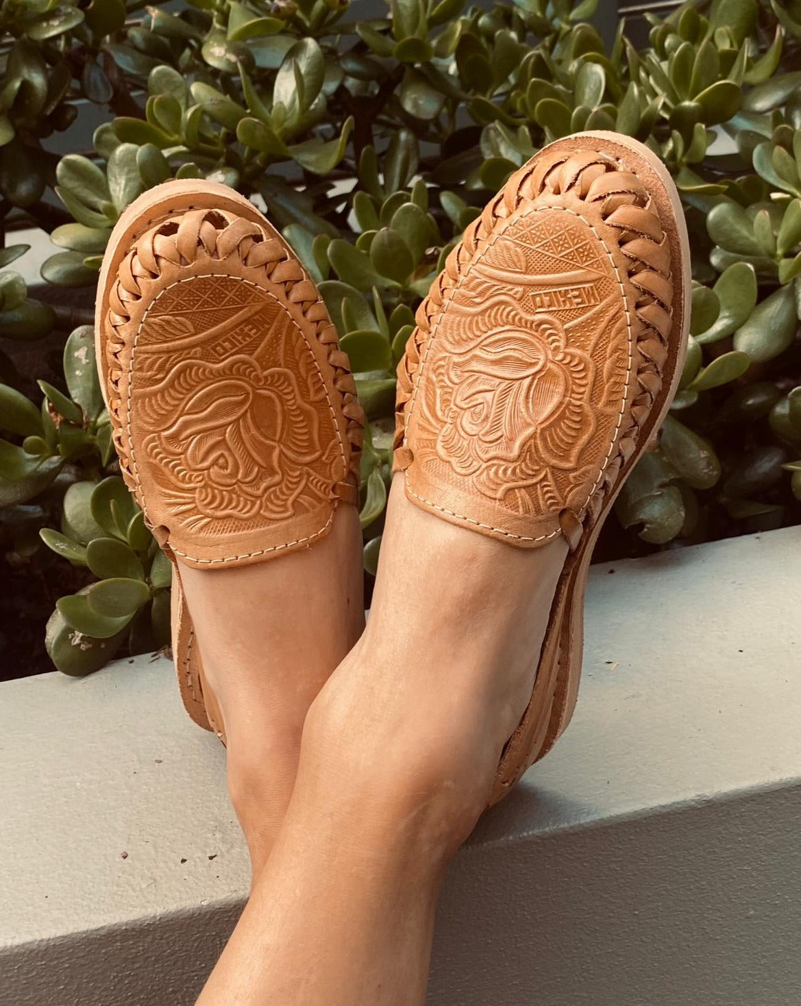 Mexican cheap leather sandals