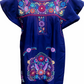 MEXICAN Dresses, Hand Embroidered, Cotton Summer Dress, Handmade Dress