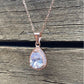 925 rose gold necklace, mexican jewellery, rose gold jewellery, taxco