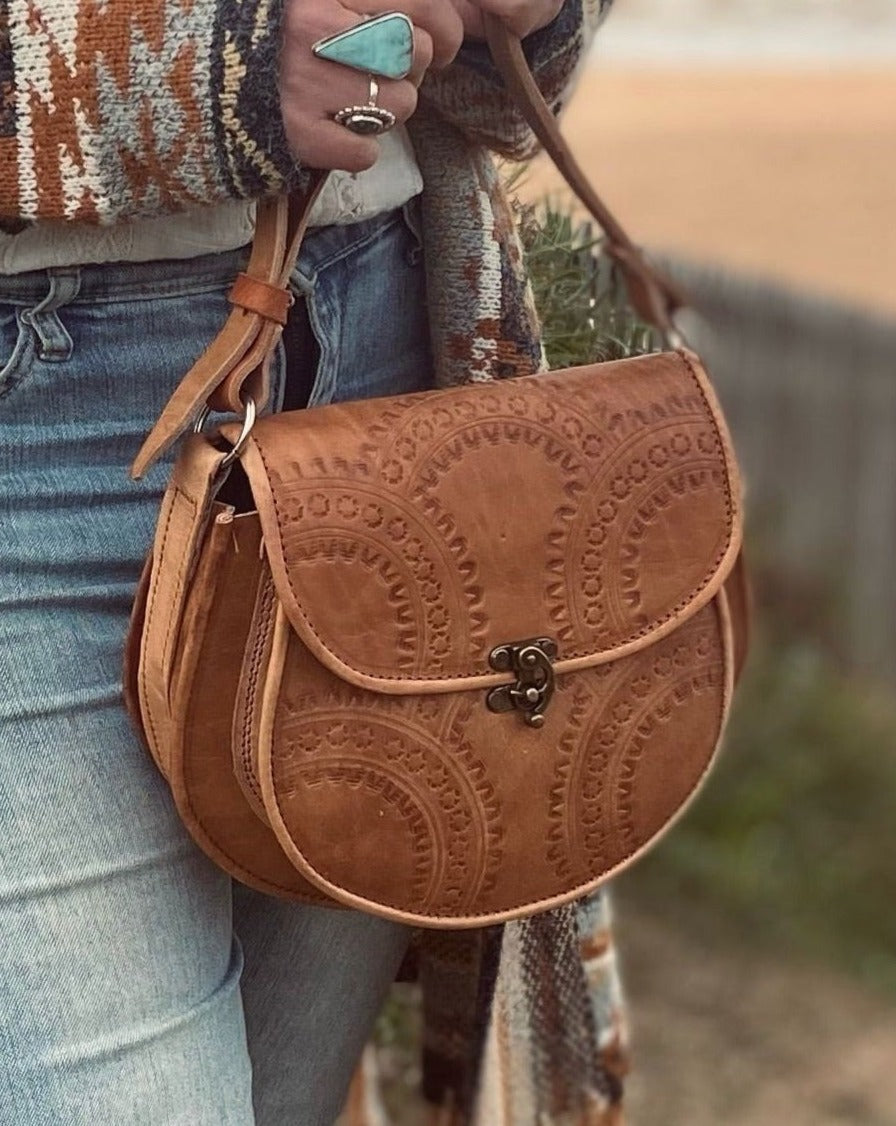 Handmade Soft Leather | Boho Purse | Mexican Vintage Bag | Unique Bag