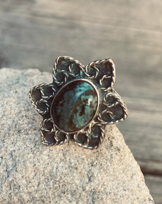 LARIMAR RING, Mexican Silver Ring, Larimar for sale, Larimar Stone