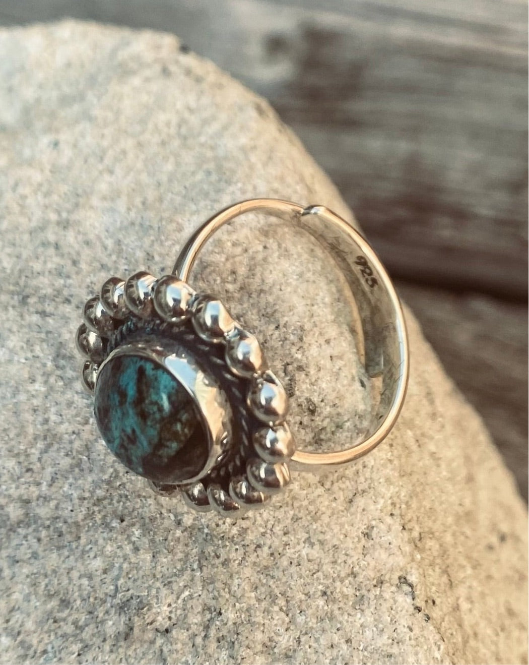 Vintage mexican silver turquoise outlet jewelry