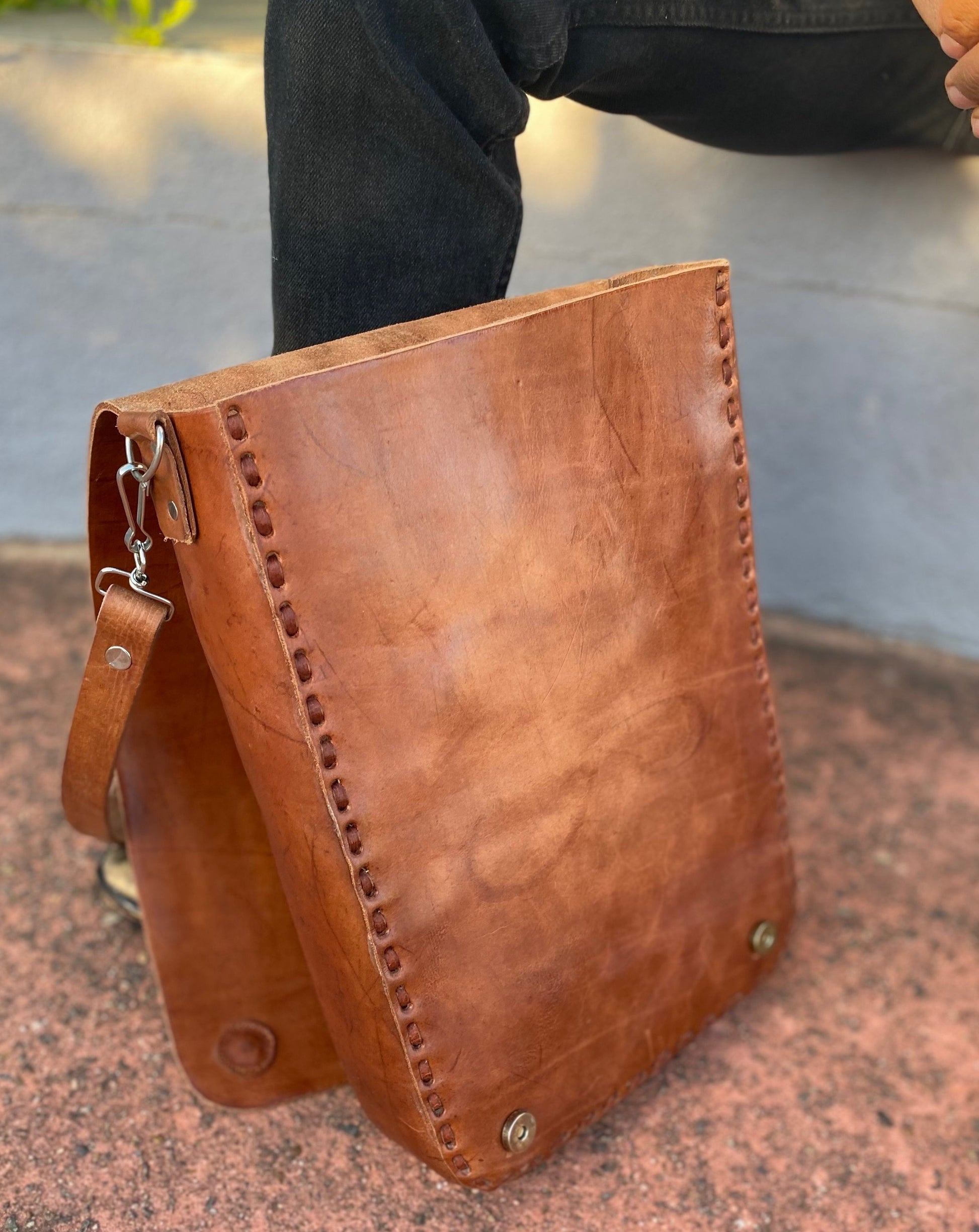 HANDMADE LEATHER SATCHEL, Messanger Bag, Unisex satchel, leather man b…