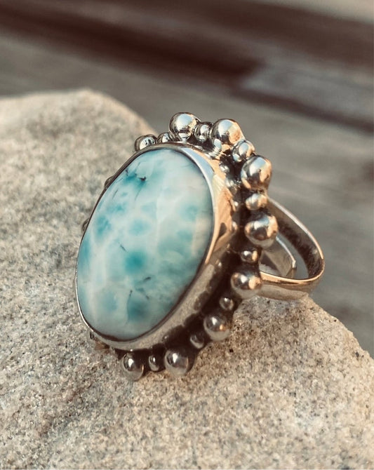 Larimar Ring Design 4