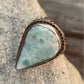 LARIMAR RING, Mexican Silver Ring, Larimar for sale, Larimar Stone
